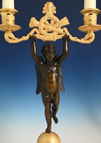 A pair of ormolu Empire candelabras - image 6