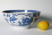 Een Chinees porseleinen kom - afbeelding 1