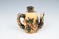 A Chinese mammoth ivory teapot. - image 3