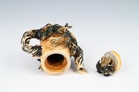 A Chinese mammoth ivory teapot. - image 6