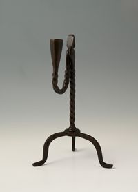 A rare bronze candle holder - image 3