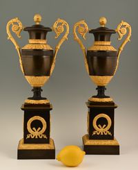 A pair of Empire Cassolettes - image 1