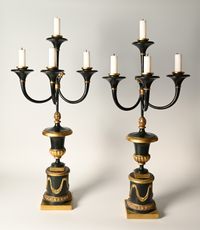 A pair of large candelabras - image 2
