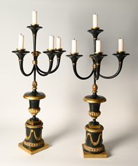 A pair of large candelabras - image 4