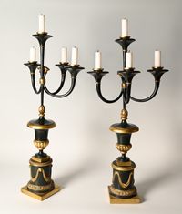 A pair of large candelabras - image 5