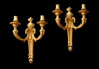 A pair of French Louis XVI style Wall Sconces - image 2