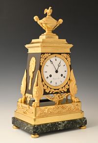 Een Directoire pendule - afbeelding 3