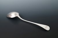 A large silver spoon - image 4