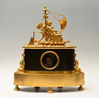 A French Empire ormolu pendule - image 3