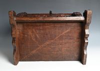 A 17th century oak bridal chest - image 8