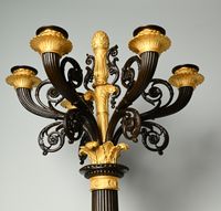 A pair of Empire candelabra - image 7