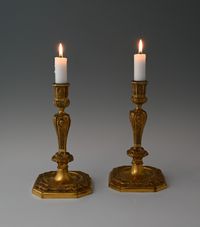 A beautiful pair of Louis XIV-style candlesticks - image 3