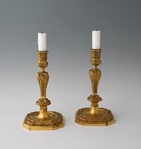 A beautiful pair of Louis XIV-style candlesticks - image 2