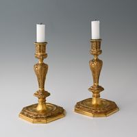 A beautiful pair of Louis XIV-style candlesticks - image 4