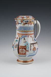 Chinese Famille Rose potpourri set - afbeelding 2