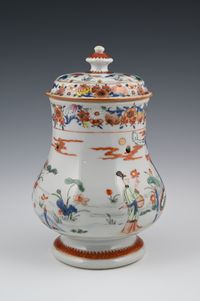 Chinese Famille Rose potpourri set - afbeelding 9