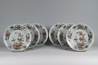 A set of six Chinese Famille Verte dishes - image 1