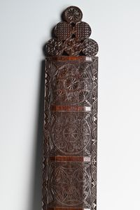 A  Dutch walnut mangle board - image 3