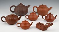A collection of Chinese Yixing teapots - image 1