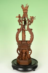 A wooden sculpture - image 3