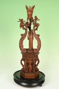 A wooden sculpture - image 4