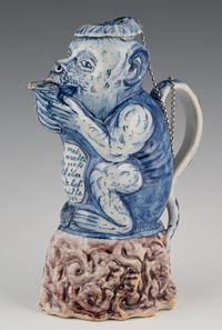 Delftware milk jug - image 1