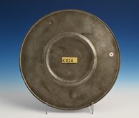 A pewter relief plate - image 2