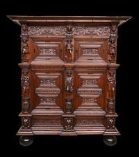 A Dutch Renaissance Beeldenkast - image 2