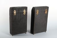 A rare pair of fabulous quality  cutlery boxes - image 3