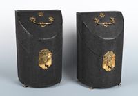 A rare pair of fabulous quality  cutlery boxes - image 2
