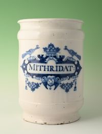 A Delftware apothecary jar - image 2