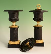 A pair of Empire Cassolettes - image 4