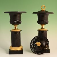A pair of Empire Cassolettes - image 3