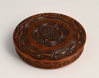 A palmwood box - image 1