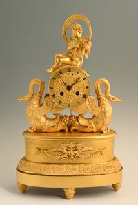An Empire mantel clock - image 1