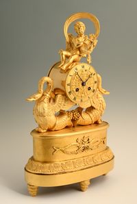 An Empire mantel clock - image 2