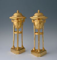 A pair of Empire Cassolettes - image 4