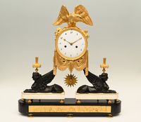 An exceptional Louis Seize mantel clock. - image 2