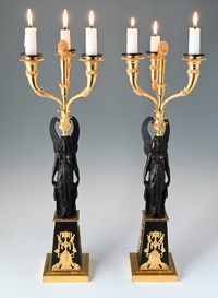 A pair of decorative candle holders - image 2