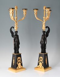 A pair of decorative candle holders - image 3
