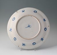 A decorative 18th century Delft dish - image 2