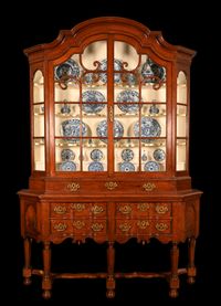 A Dutch 18th century Display Cabinet - image 1