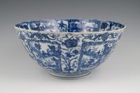 A Chinese porcelain Wanli bowl - image 6