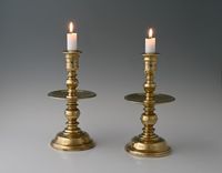 A pair of Heemskerk candlesticks - image 2