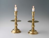 A pair of Heemskerk candlesticks - image 1