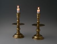 A pair of Heemskerk candlesticks - image 3