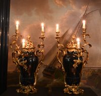 An impressive pair of candelabra, signed ‘Escalier de Cristal Paris’ - image 3