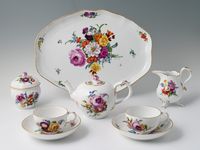 A rare Meissen tête-à-tête tea set - image 1