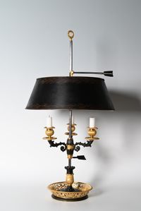 Une belle lampe bouillotte Empire française - image 1