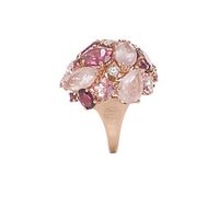18 Carat Rose Gold Ring - image 2